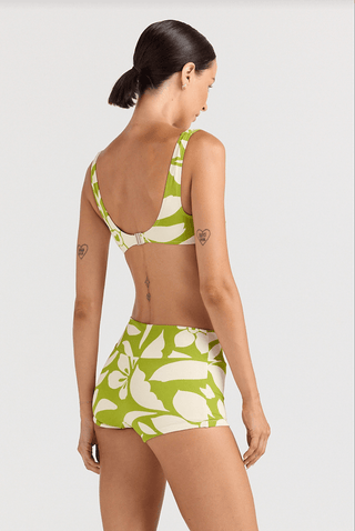 POOLSIDE PARADISO Mare Shorty Bikini Bottom - Margarita - The Salty BabeSwim Bottoms