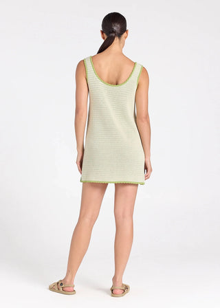 POOLSIDE PARADISO Palm Beach U Crochet Knit Dress - Palm - The Salty BabeDresses