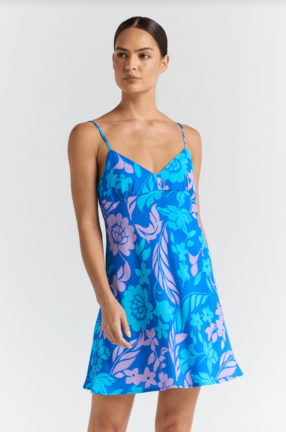 POOLSIDE PARADISO Vanuatu Slip Bias Dress - Ocean - The Salty BabeDresses
