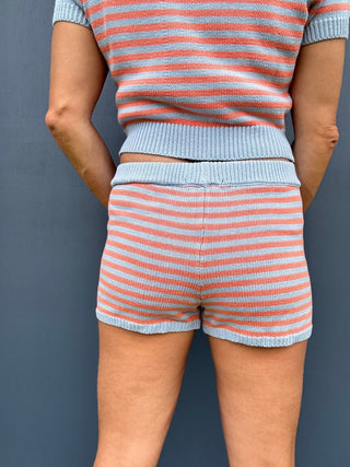 Pop of Coast Knit Shorts - The Salty BabeShorts