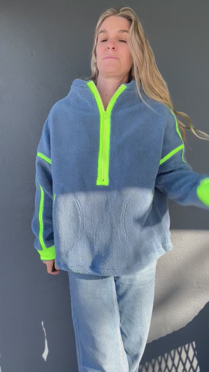 Zip & Chill Fleece Pullover