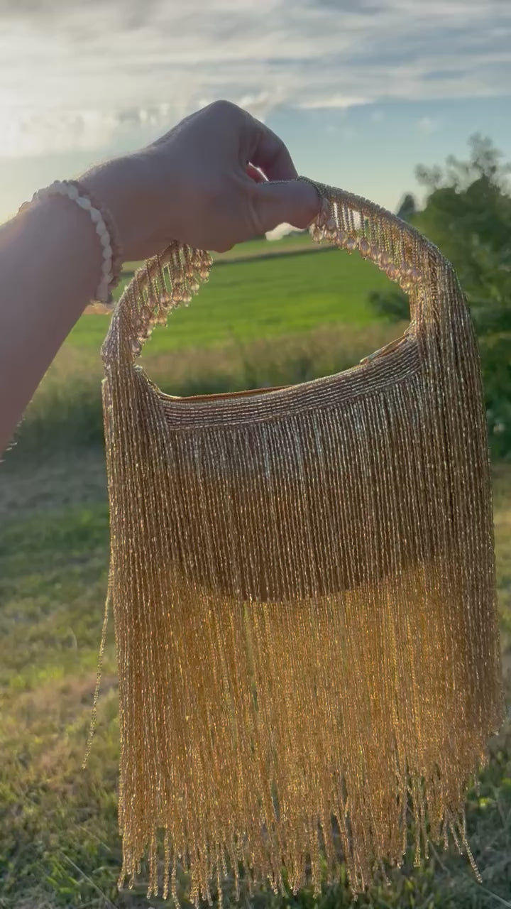 The Golden Hour Tassel Bag