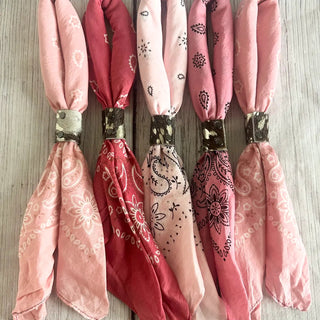 Promise Pink Bandana - The Salty BabeAccessories