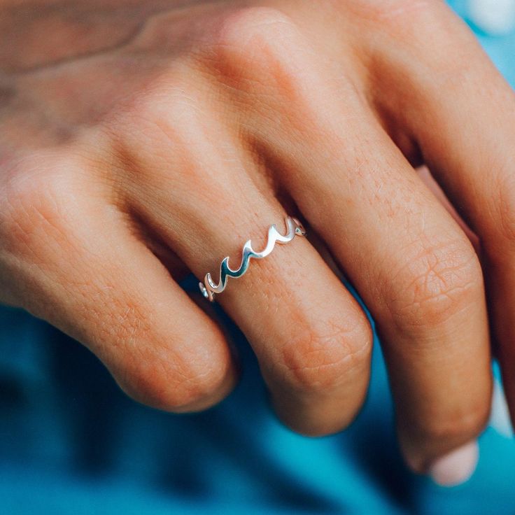 Pura Vida Wave Band Ring - The Salty BabeJewelry