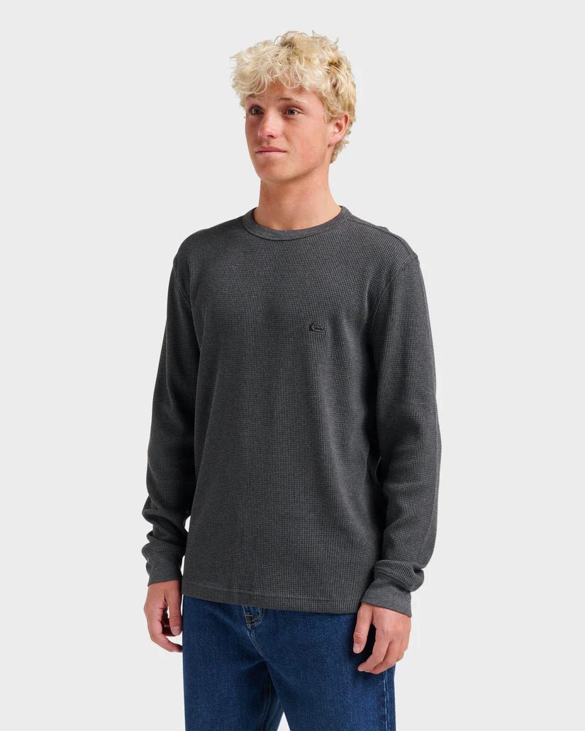 QUIKSILVER Nelson Long Sleeve Thermal - Black - The Salty BabeLong Sleeve Shirt
