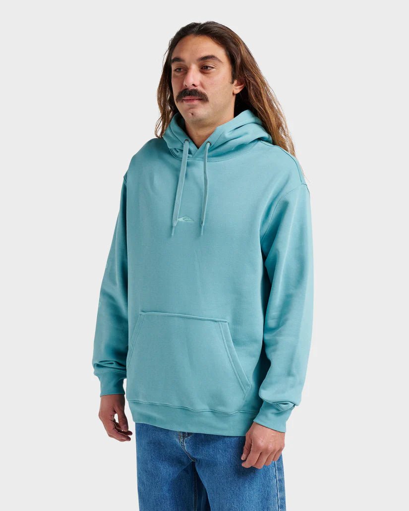 QUIKSILVER Passage Logo Hoodie - Dusty Turquoise - The Salty BabeHoodies