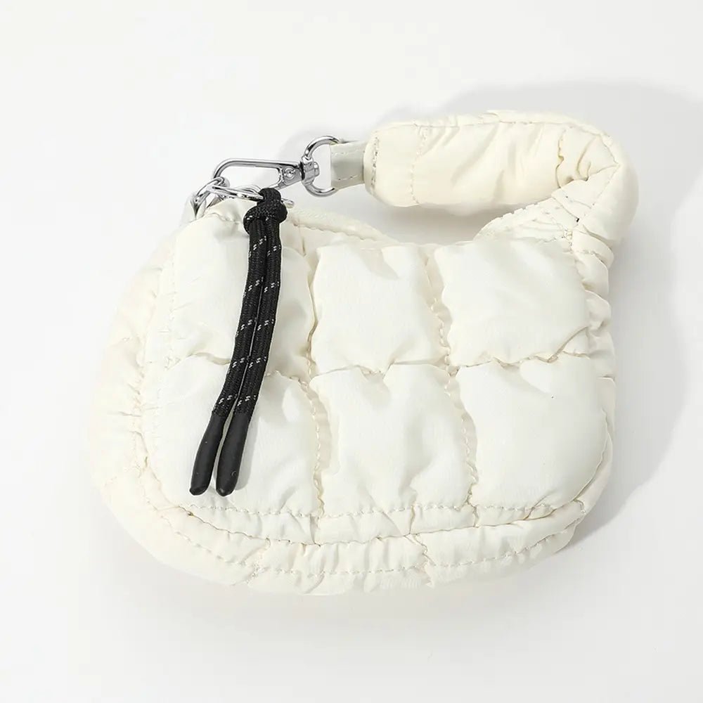 Quilted Puffer Mini Purse Bag Charm - The Salty BabeBag Charms