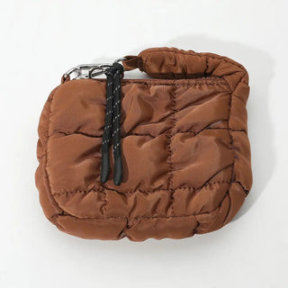 Quilted Puffer Mini Purse Bag Charm - The Salty BabeBag Charms