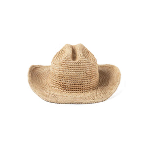 LACK OF COLOR Raffia Cowboy hat