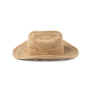 LACK OF COLOR Raffia Cowboy hat