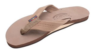 RAINBOW SANDALS Ladies Single Layer Arch Support Premier Leather - The Salty BabeSandals