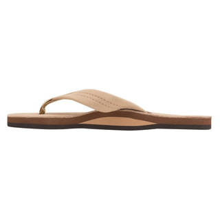 RAINBOW SANDALS Ladies Single Layer Arch Support Premier Leather — Sierra Brown - The Salty BabeSandals