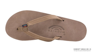 RAINBOW SANDALS Narrow Strap Sandal - Dark Brown - The Salty BabeSandals
