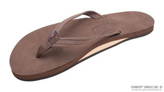 RAINBOW SANDALS Narrow Strap Sandal - Expresso - The Salty BabeSandals