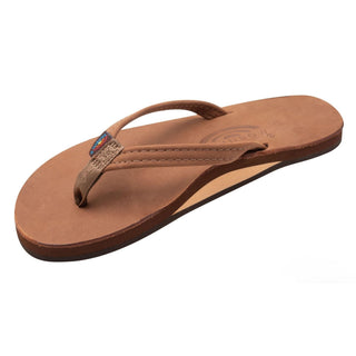 RAINBOW SANDALS Narrow Strap Sandal - Redwood - The Salty BabeSandals