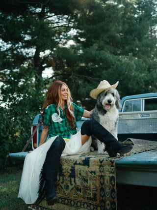 Respectfully, The Dog Plaid Shirt | The Salty Babe