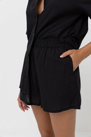 RHYTHM Classic Beach short - Black - The Salty BabeShorts
