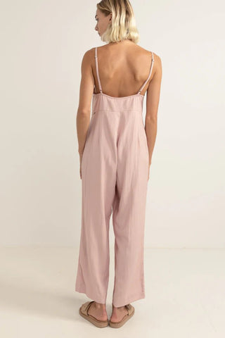 RHYTHM Classic Jumpsuit - Rose - The Salty BabeJumpsuits