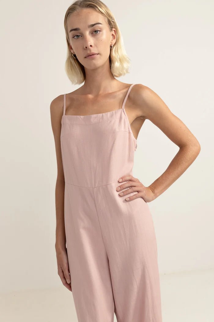 RHYTHM Classic Jumpsuit - Rose - The Salty BabeJumpsuits
