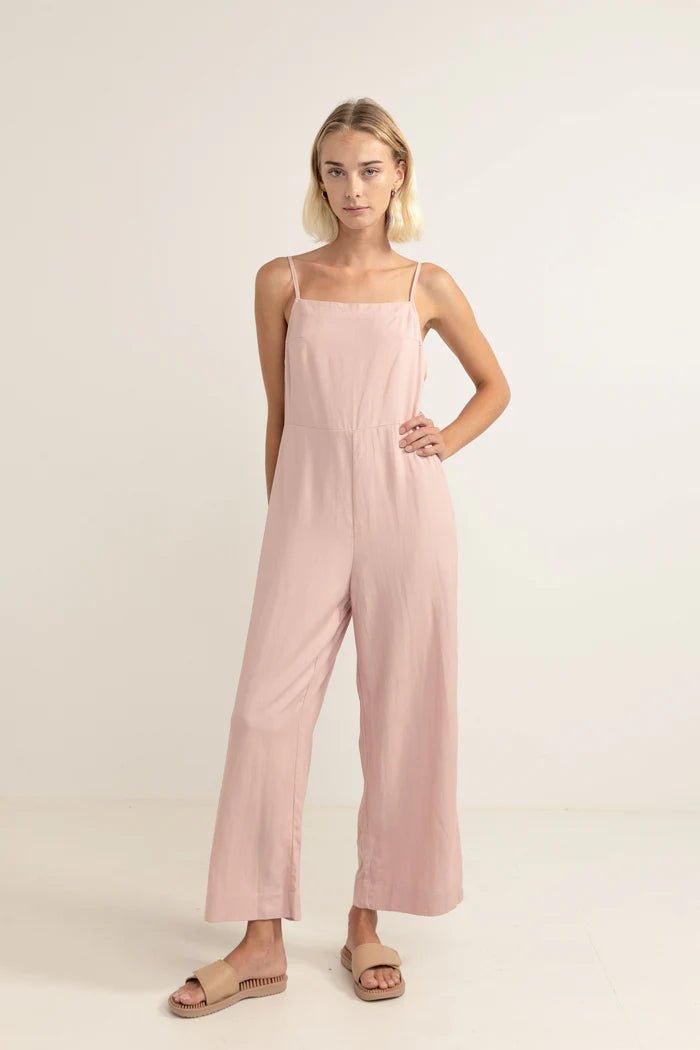 RHYTHM Classic Jumpsuit - Rose - The Salty BabeJumpsuits