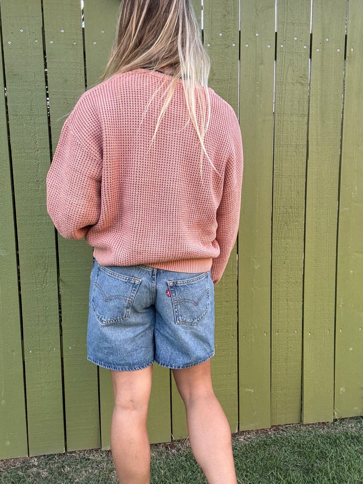 RHYTHM Classic Knit Sweater - Rose - The Salty BabeSweaters