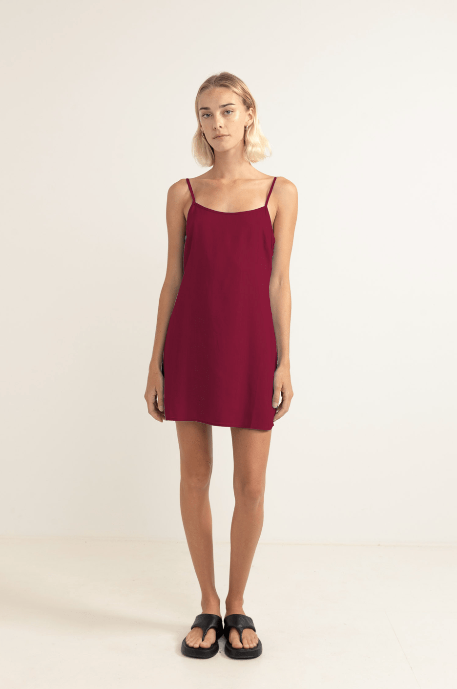 RHYTHM Classic Slip Dress - Sangria - The Salty BabeDresses