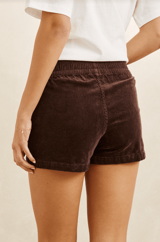 RHYTHM Cord Sundown Everyday Short - Espresso - The Salty BabeShorts