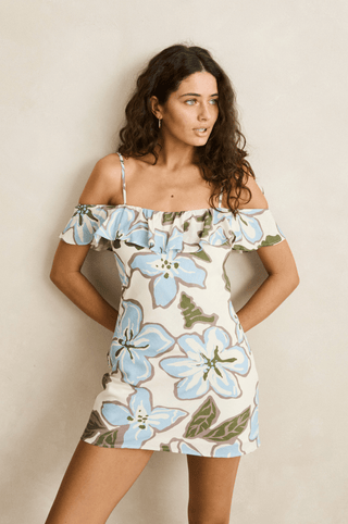 RHYTHM Gigi Dress - Blue - The Salty BabeDresses