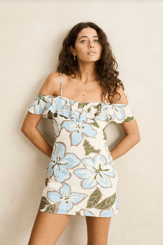 RHYTHM Gigi Dress - Blue - The Salty BabeDresses