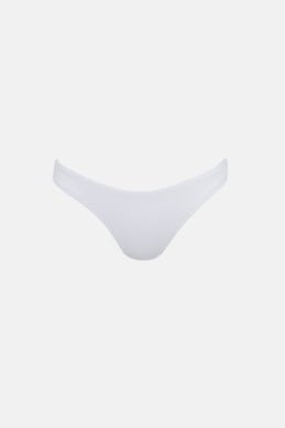 RHYTHM Isla Rib Eco Holiday bikini bottom - White - The Salty BabeSwim Bottoms
