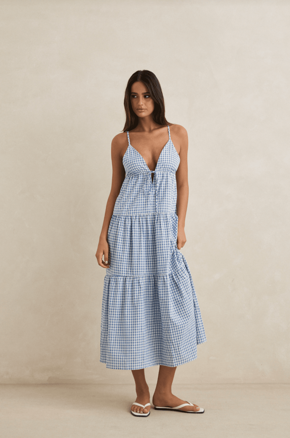 RHYTHM Jaci Maxi Dress - Blue - The Salty BabeDresses