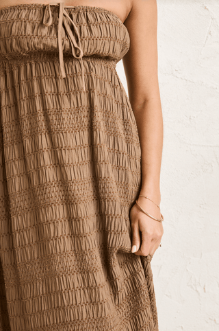 RHYTHM Sandy Cove Maxi Dress - Brown - The Salty BabeDresses