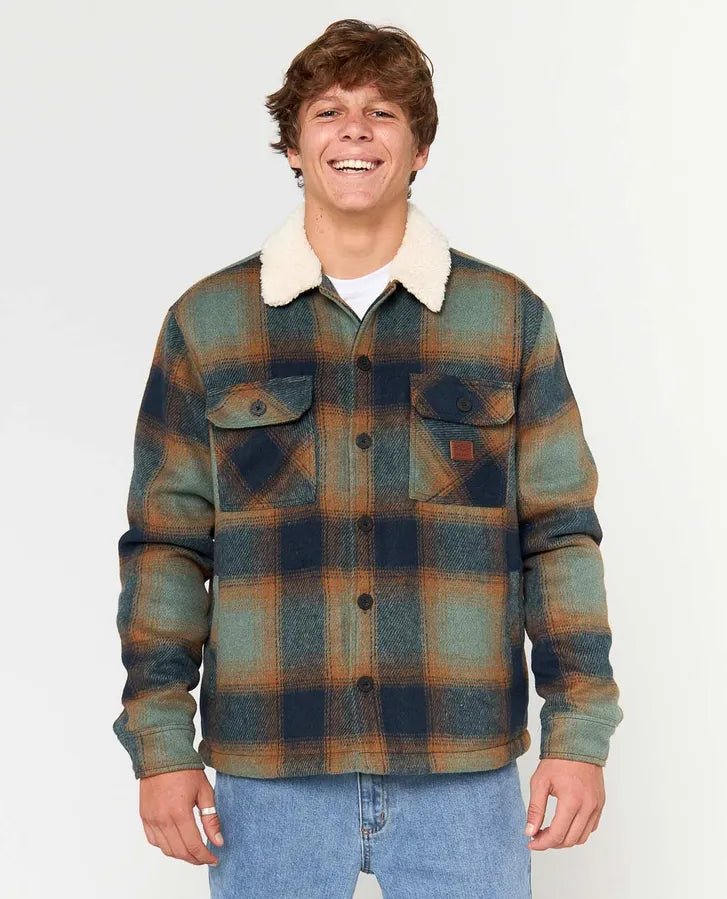 RIPCURL Bells Sherpa Jacket - Cactus Green - The Salty BabeJackets