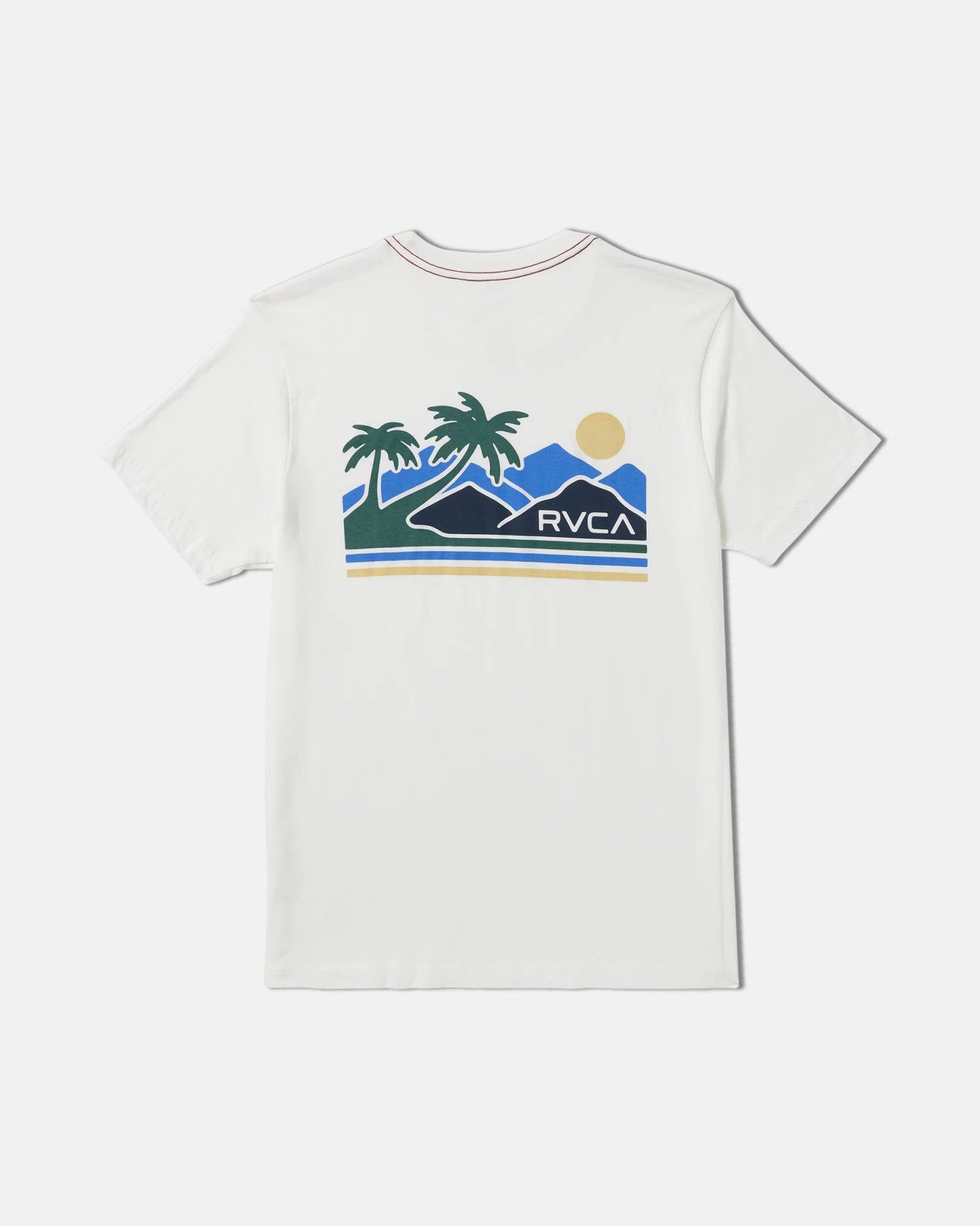 RVCA Palm Trail Slim Fit SS Tee - The Salty Babemens