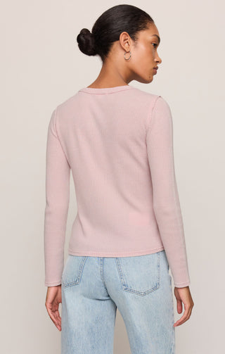 ZSUPPLY Arlet Mini Thermal Top in Soft Blush
