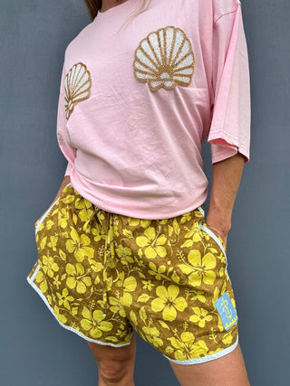 SABBI Altos Shorts - Sailor Mustard - The Salty BabeShorts