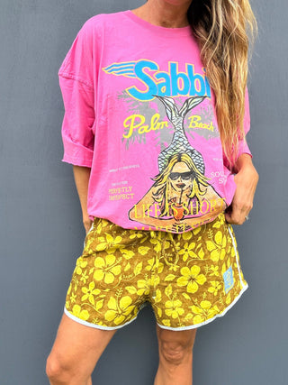SABBI Altos Shorts - Sailor Mustard - The Salty BabeShorts