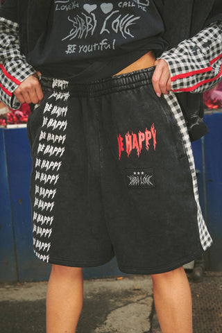 SABBI Be Happy Shorts - Gingham - The Salty BabeShorts