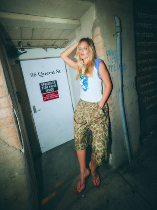 SABBI Camo Repair Jorts