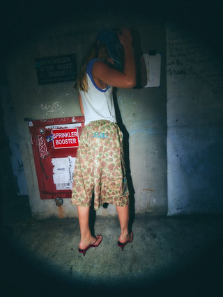 SABBI Camo Repair Jorts
