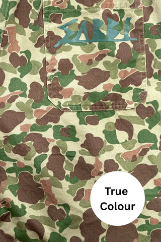 SABBI Camo Repair Jorts