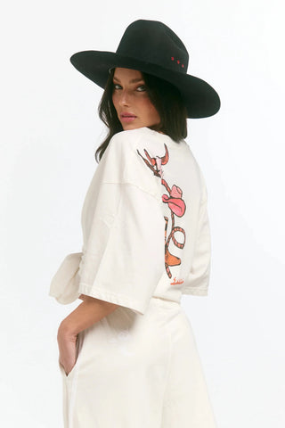 SABBI Darlin' Tee - Marshmallow - The Salty BabeTee Shirts