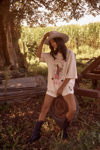 SABBI Darlin' Tee - Marshmallow - The Salty BabeTee Shirts
