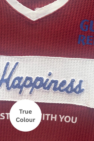 SABBI Happiness Top - Maroon - The Salty BabeTop