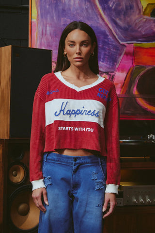 SABBI Happiness Top - Maroon - The Salty BabeTop