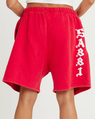 SABBI Happy Hibiscus Shorts - Red - The Salty BabeShorts