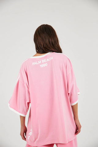 SABBI Hibiscus Tee - Pink - The Salty BabeGraphic Tee Shirts
