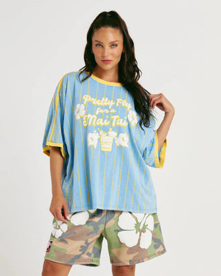 SABBI Mai Tai Tee - Blue - The Salty BabeTee Shirts