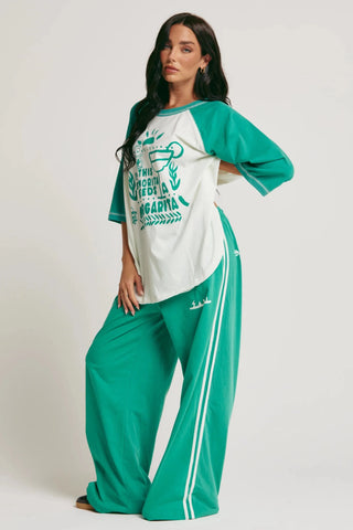 SABBI Margie Chido Pants - Green - The Salty BabePants