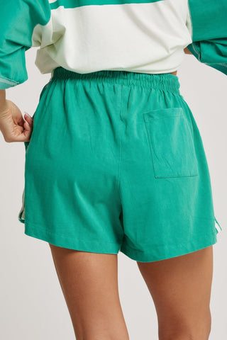 SABBI Margie Chido Shorts - Green - The Salty BabeShorts